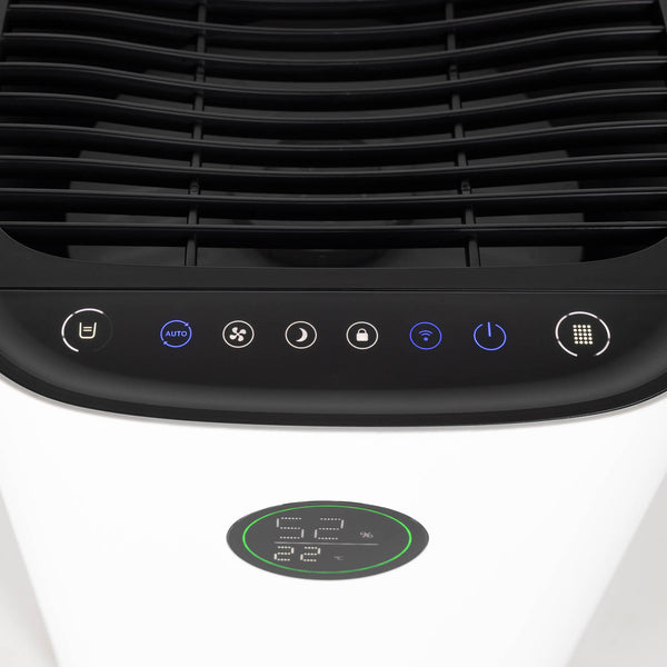 Luftbefeuchtern Hydro von ProActiveAir Bedienfeld oben